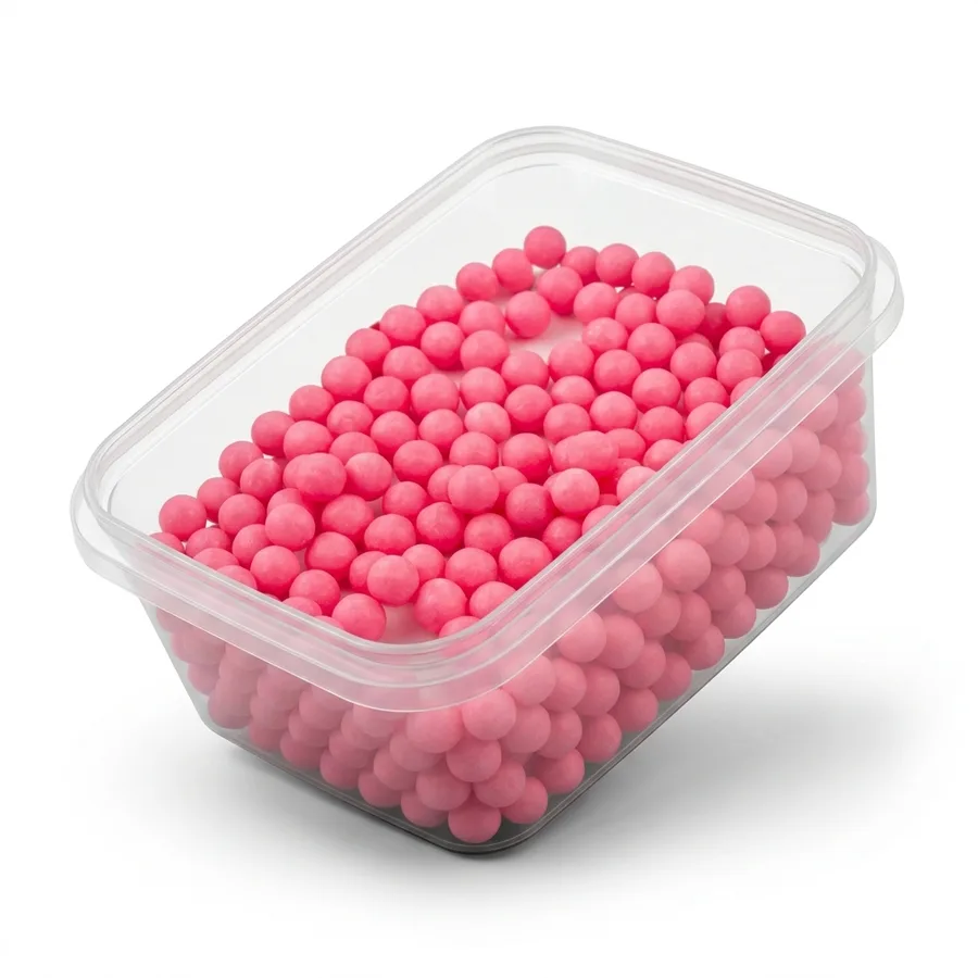 Cukrové perly růžové 7 mm 50 g – SweetArt