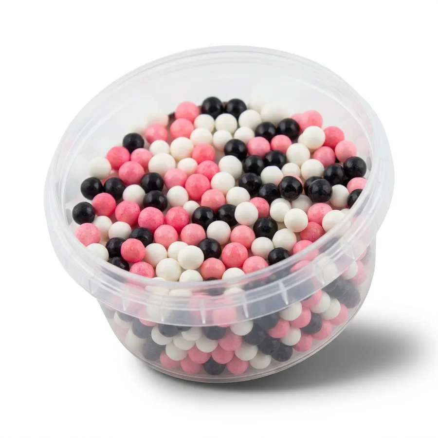 Cukrové perly Minnie mix 7 mm, 50 g – SweetArt