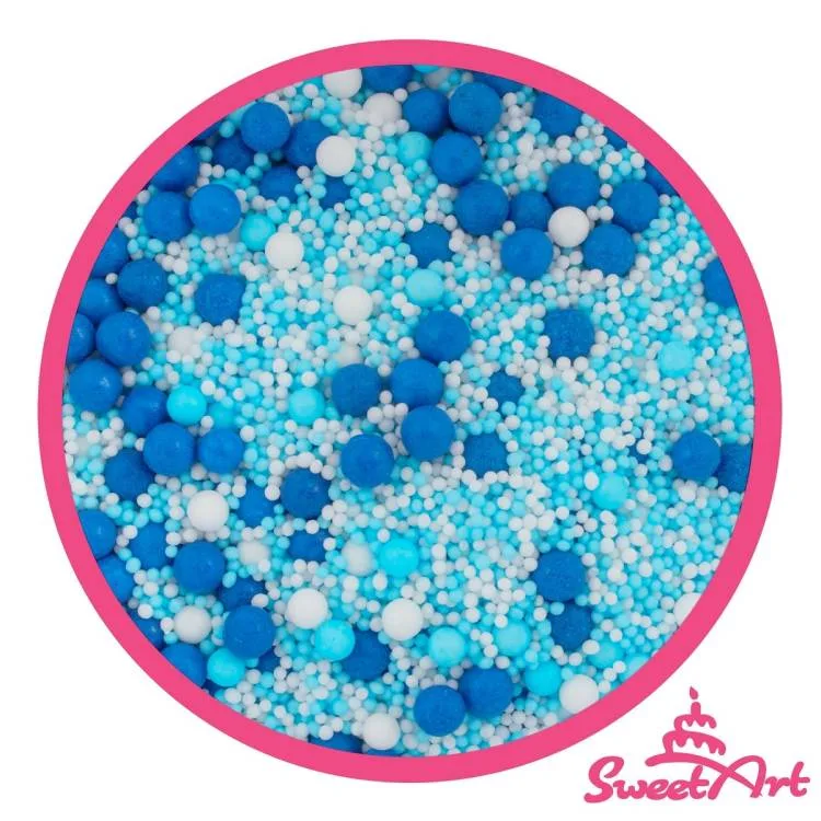 Cukrové zdobení Boy sprinkle mix 50 g – SWEETART