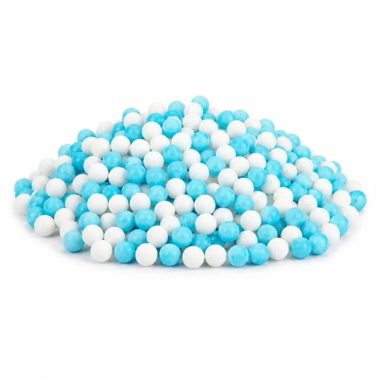 Cukrové perly modré a bílé 5 mm, 50 g – SweetArt