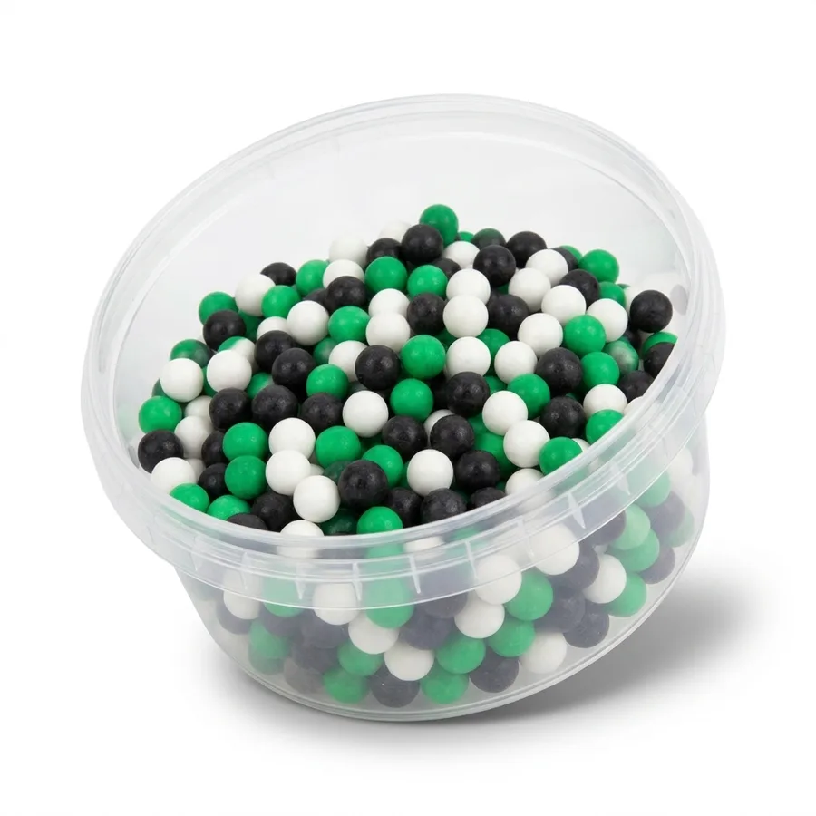 Cukrové perly Football mix 5 mm 50 g – SweetArt