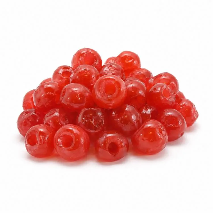 Kandované třešně červené na zdobení dezertů 100 g
