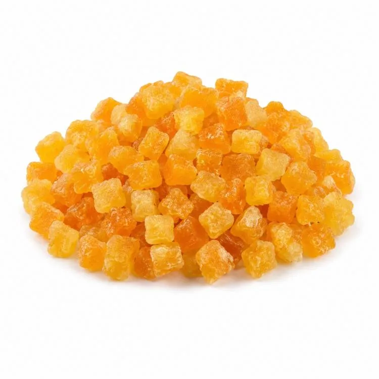Kandované pomerančové kostky 6 × 6 mm 100 g
