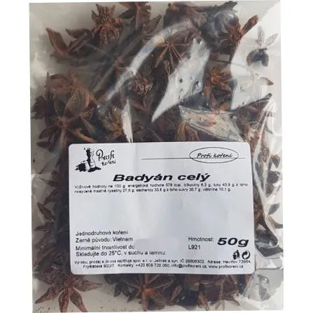 Badyán celý a lámaný 50 g