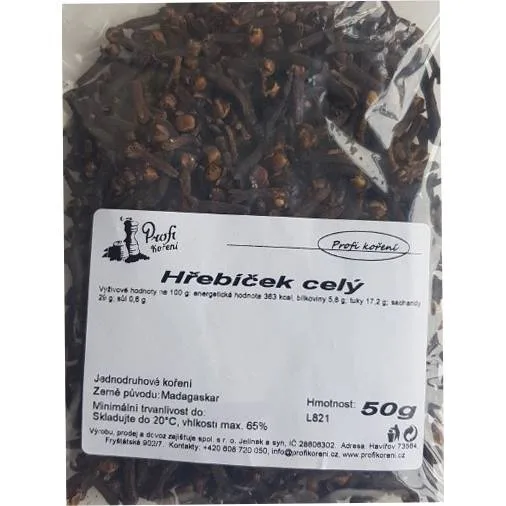 Hřebíček celý 50 g