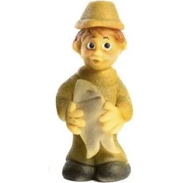Marcipánová figurka rybář 9x4 cm, 60g – Frischmann