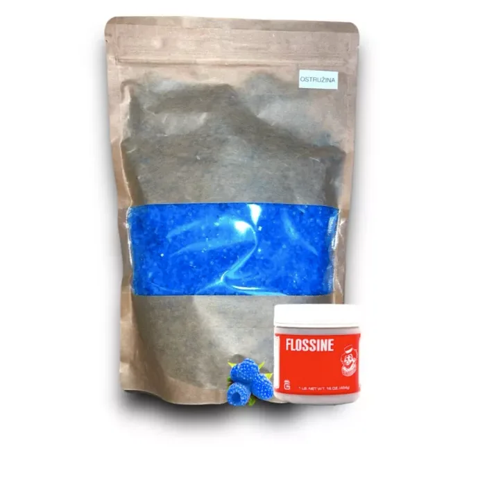 Cukr na cukrovou vatu ostružina FlossArt 1 kg – Knapro