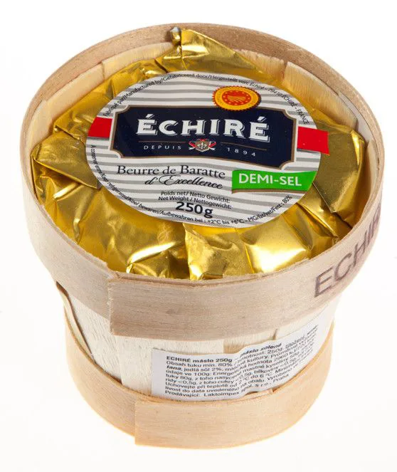 Solené máslo AOP 250 g – Beurre d'Échiré