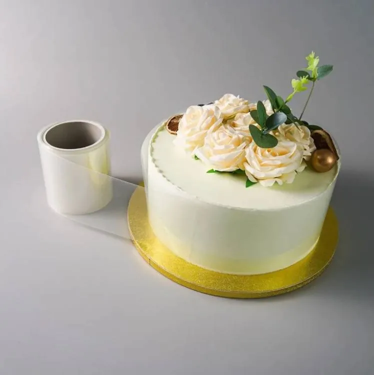 Acetátová fólie na okraje dortů a dezertů 10 cm × 10 m – Cake Star