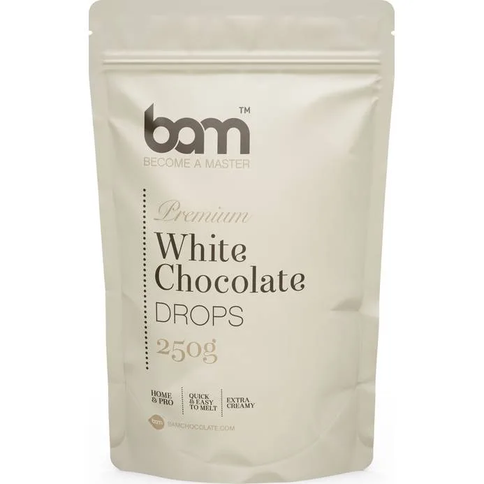 Bílá čokoláda 29,8 % 250 g – BAM