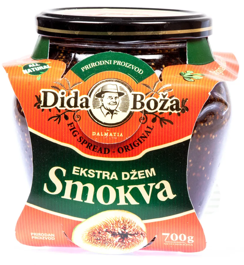 Džem Extra fíkový 82 % ovoce 700 g – DIDA BOŽA
