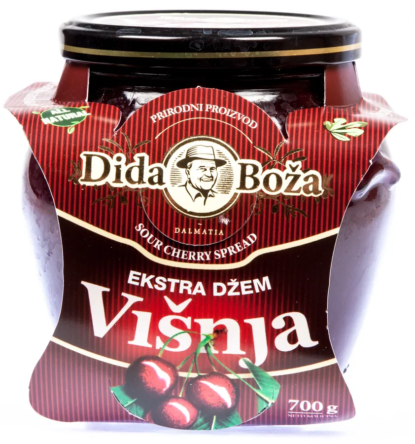 Extra višňový džem 690 g – Dida Boža