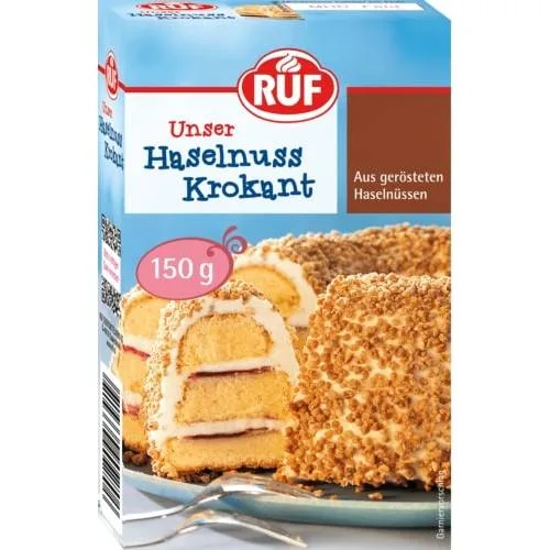 Kousky lískových oříšků na pečení a zdobení 150g – RUF