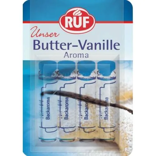 Máslovo-vanilkové aroma na pečení 4×2 g – RUF