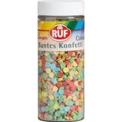 Cukrové konfety barevné zdobení 55 g – RUF