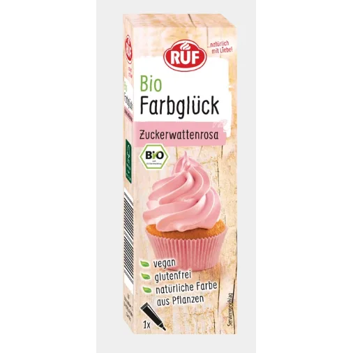 Gelová barva růžová BIO 25 g – RUF