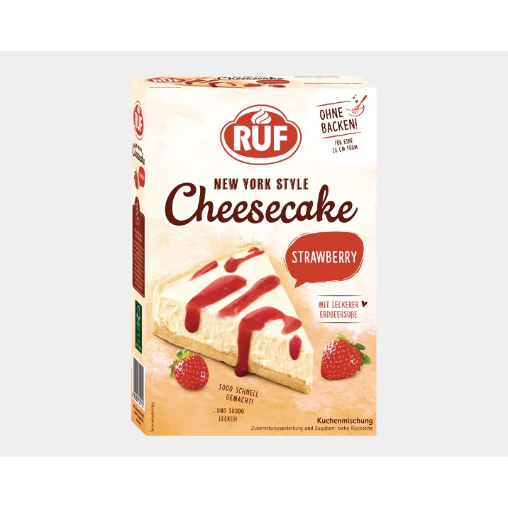Směs na jahodový cheesecake bez pečení 360 g – RUF