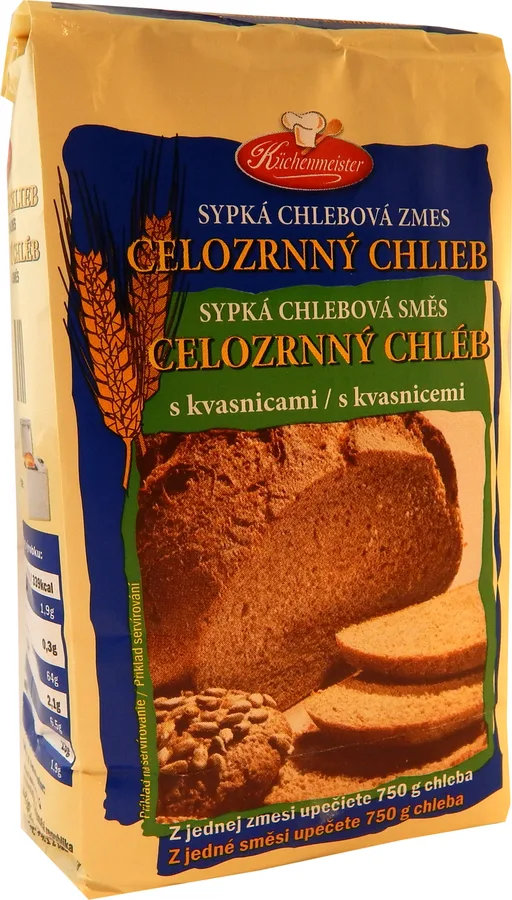 Směs na celozrnný chléb 500 g – Küchenmeister