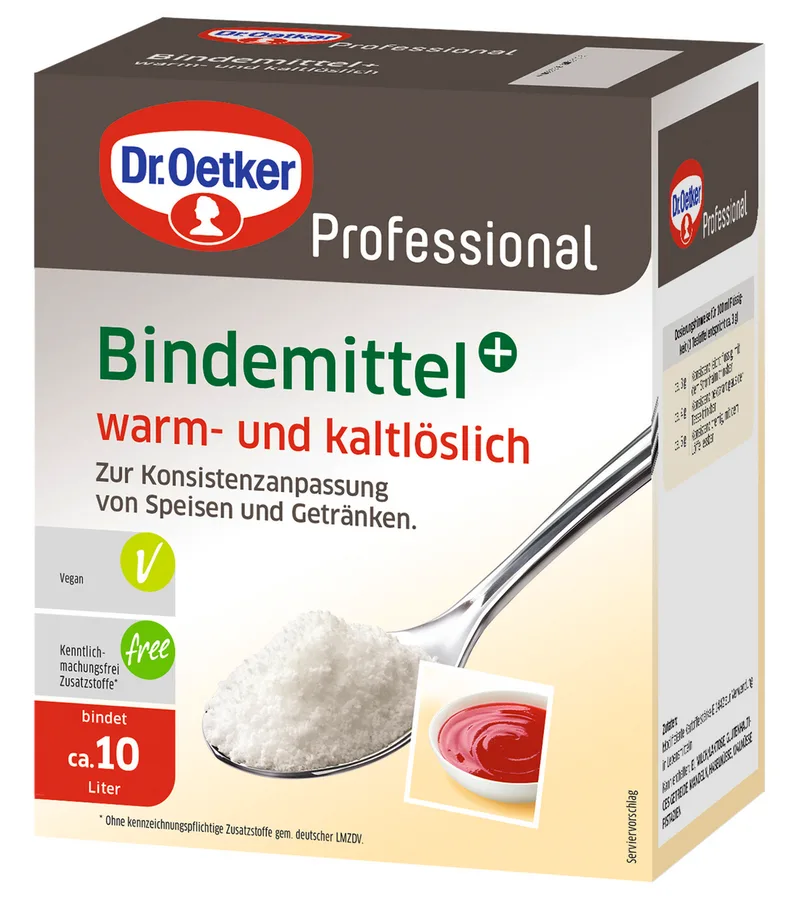 Zahušťovadlo Bindemittel Plus za studena i tepla 400 g – Dr. Oetker
