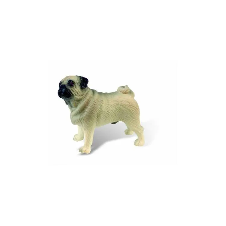 Figurka na dort Mopslík Percy 5,5 × 2,5 × 5 cm – Bullyland