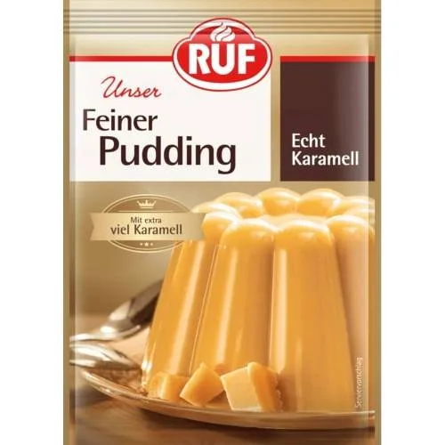 Karamelový pudink v prášku 3x42g – RUF