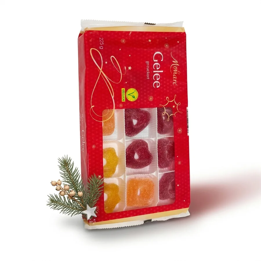 Cukrované ovocné želé Arabesky 225 g – Monarc