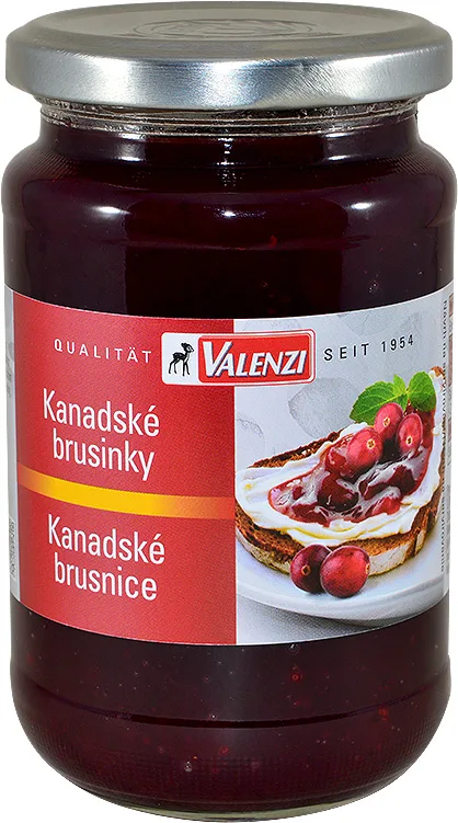 Brusinky kanadské 390 g – Valenzi