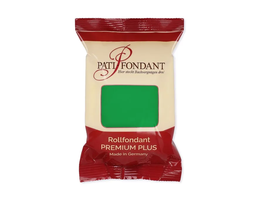 Potahovací hmota PATI PREMIUM elastická zelená 250 g – Cake Masters