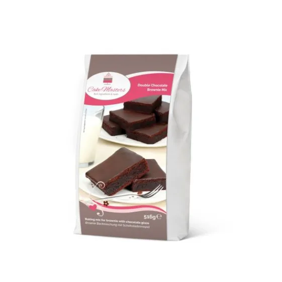 Směs na brownies s dvojitou čokoládou 500 g – Cake Masters