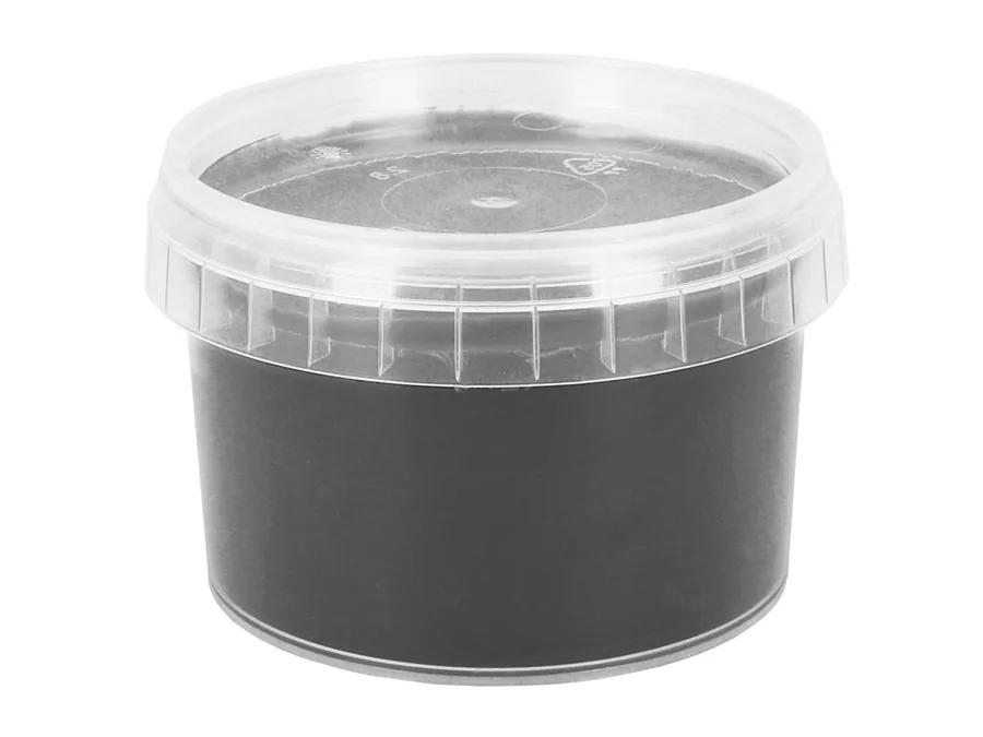 Tuková poleva grafitově černá 260 g – Cake Masters