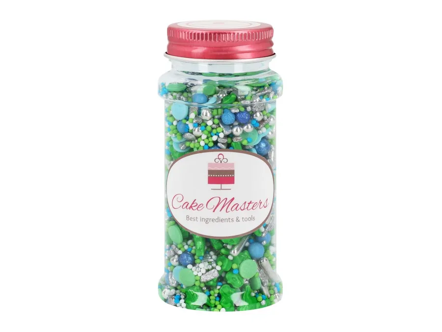 Cukrový posyp Dinomania mix 80 g – Cake Masters