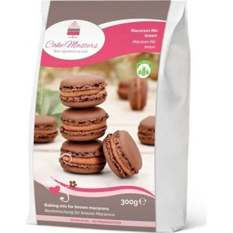 Směs na makronky hnědá 300 g – Cake Masters