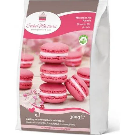 Směs na makronky fuchsia 300 g – Cake Masters