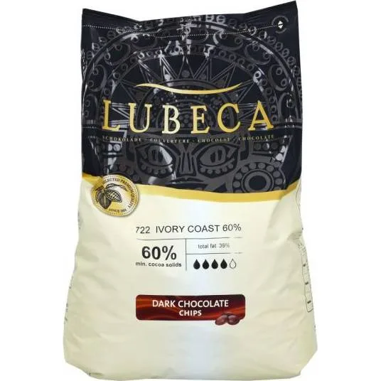 Hořká čokoláda Pobřeží slonoviny 60% 1 kg – Lubeca