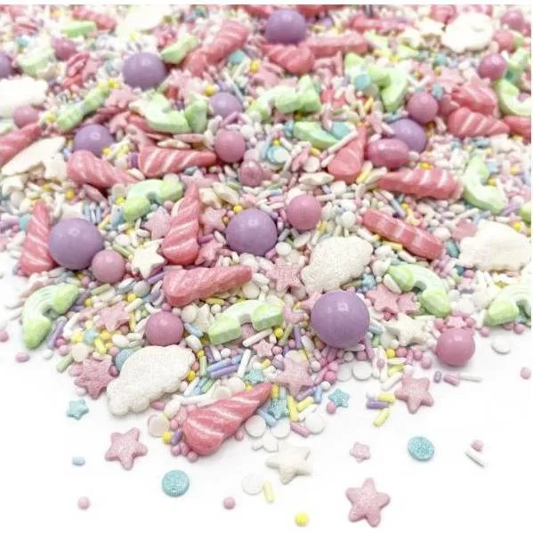 Cukrové zdobení But First, Unicorns 90 g – Happy Sprinkles