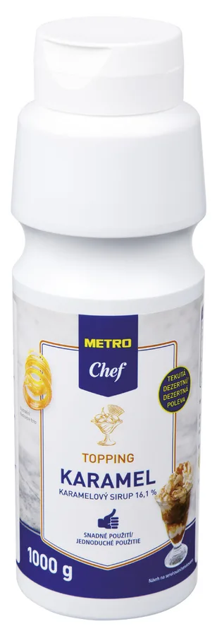 Topping příchuť karamel 1 kg – Frujo