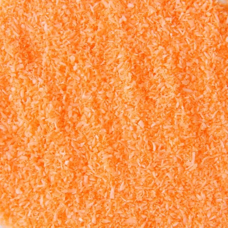 Strouhaný kokos oranžový 50 g – Fagos