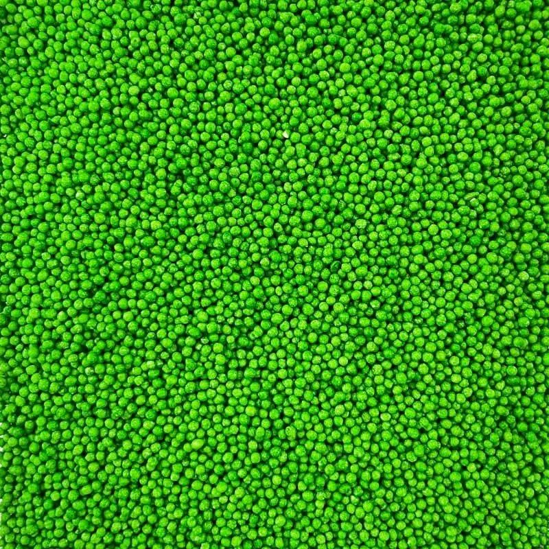 Cukrové perličky světle zelené 2 mm 1 kg – I LOVE CAKES
