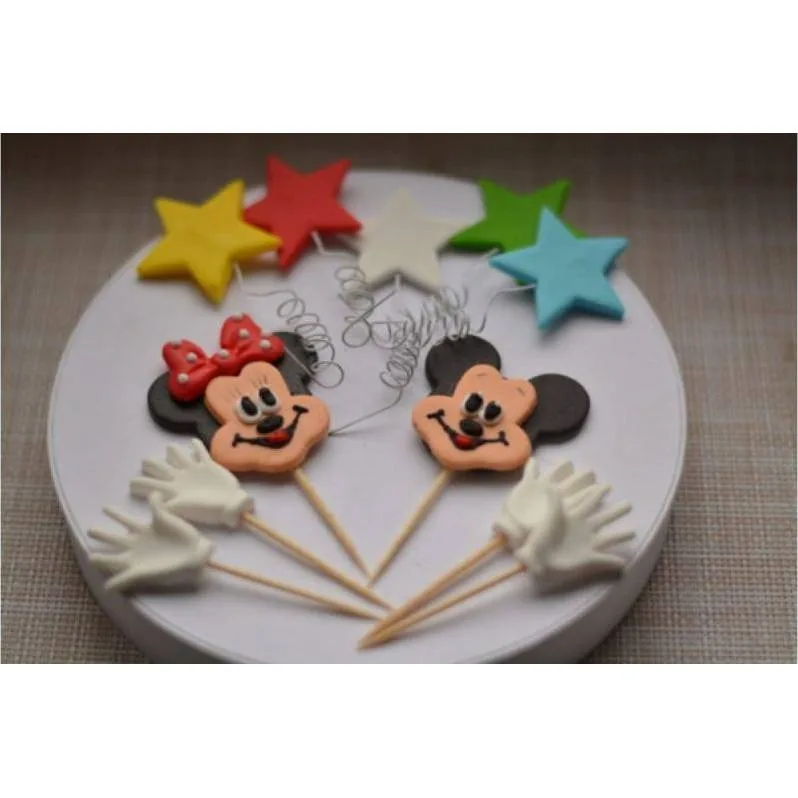 Cukrová figurka Mickey 2D zápich do dortu – I Love Cakes
