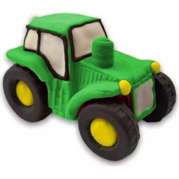 Cukrová figurka Traktor zelený – I love Cakes