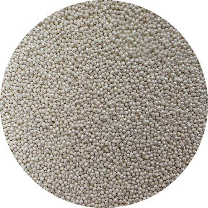 Cukrové perličky metalické bílé 2 mm 80 g – I LOVE CAKES