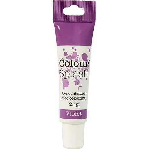 Gelová barva fialová 25 g – Colour Splash