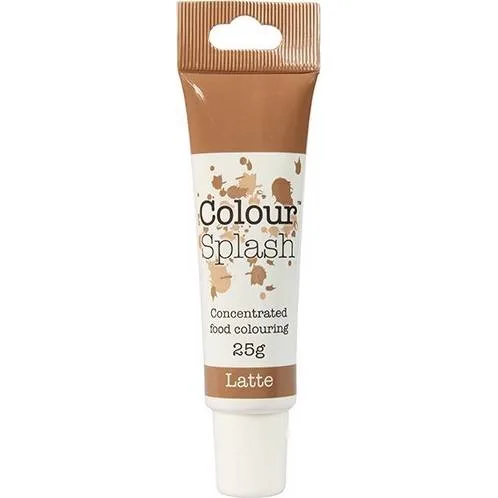 Gelová barva Latte 25 g – Colour Splash