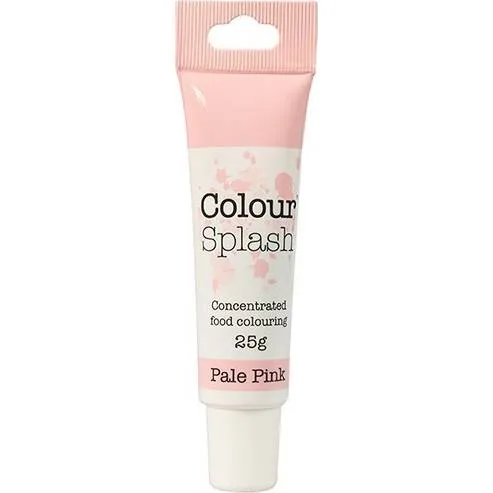 Gelová barva světle růžová 25 g – Colour Splash