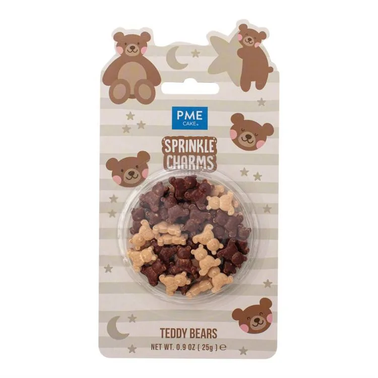 Cukrové zdobení Medvídci hnědí 25 g – PME