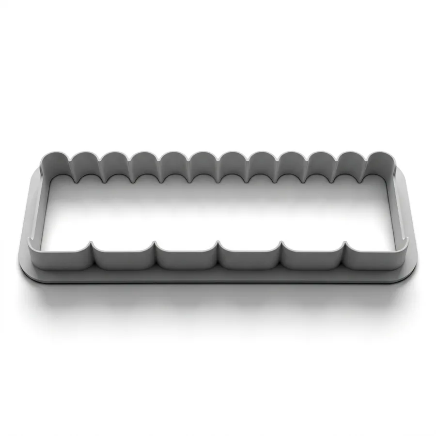 Vypichovač na marcipán Anglická krajka 14,5 × 6 cm – PME