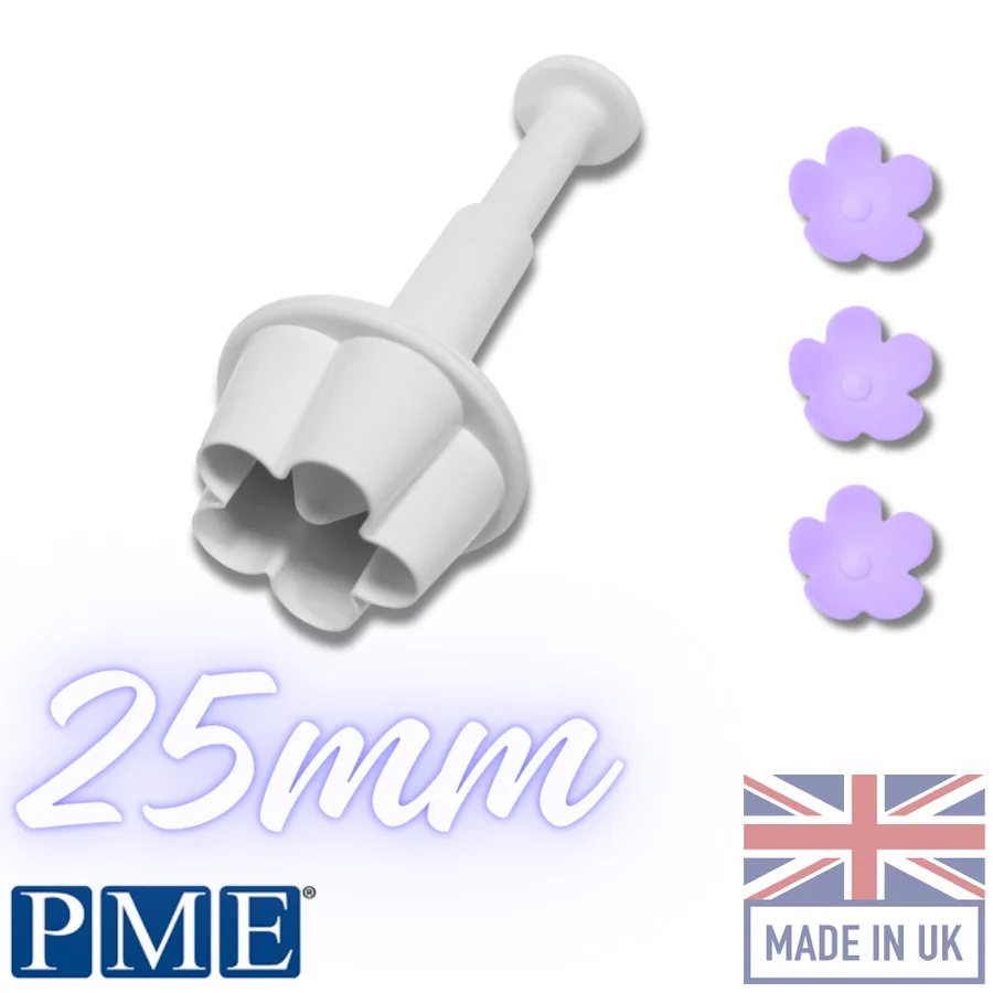 Pístkový vypichovač kulatá květinka 25 mm – PME