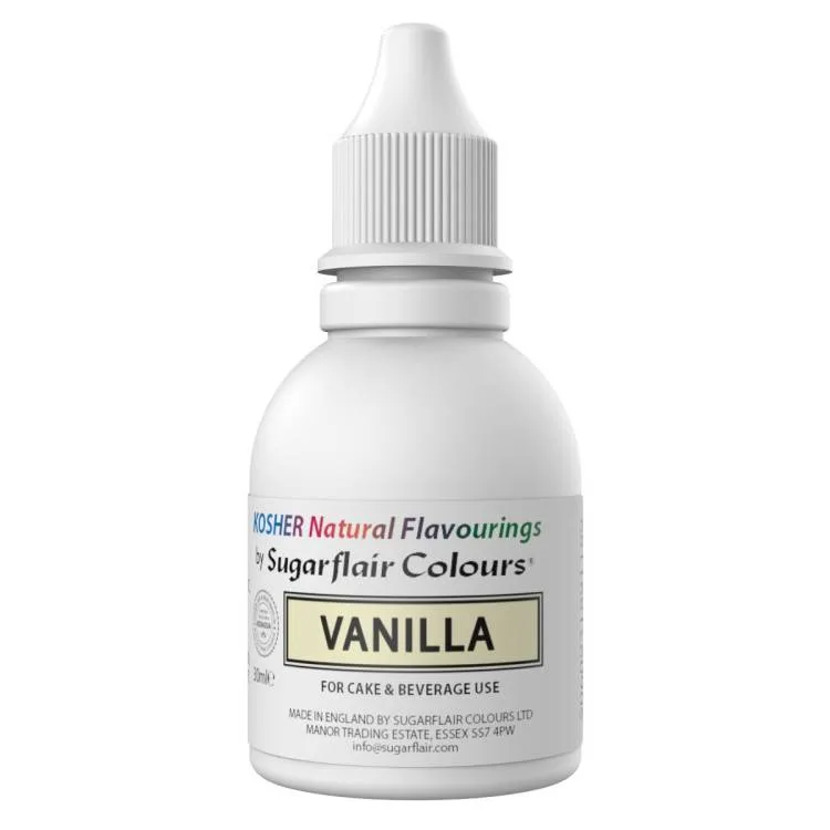 Koncentrované přírodní aroma Vanilka 30 ml – Sugarflair