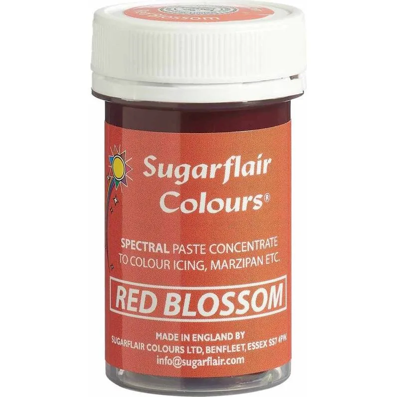 Gelová barva Red Blossom 25 g – Sugarflair