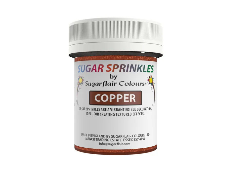 Cukrové sypání měděný cukr 40 g – Sugarflair